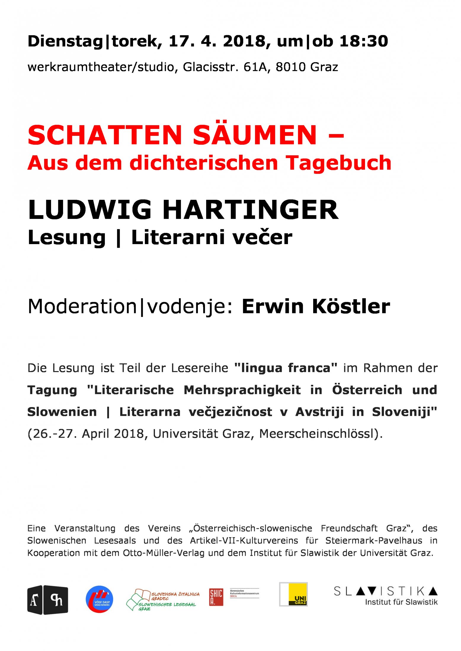 Hartinger-Werkraumfheater -plakat